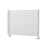 Ventura White Oval Unique Designer Radiator 595x800mm Single Panel 2386 BTU
