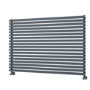 Ravello Dark Grey Anthracite Square Designer Radiator 810x1200mm Single Panel 4553 BTU