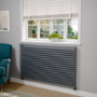 Ravello Dark Grey Anthracite Square Designer Radiator 810x1400mm Single Panel 5235 BTU