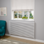 Ravello White Square Designer Radiator 810x1600mm Single Panel 5908 BTU