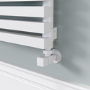 Ravello White Square Designer Radiator 810x1600mm Single Panel 5908 BTU