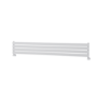 Riace White Flat Designer Radiator 280x1800mm Single Panel 1898 BTU