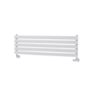 Sorrento White Oval Designer Radiator 295x1000mm Single Panel 1212 BTU
