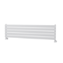 Riace White Flat Designer Radiator 350x1400mm Single Panel 1850 BTU