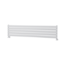 Riace White Flat Designer Radiator 350x1600mm Single Panel 2109 BTU