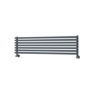 Ravello Dark Grey Anthracite Square Designer Radiator 315x1200mm Single Panel 1771 BTU