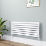 Riace White Flat Designer Radiator 490x1200mm Single Panel 2239 BTU