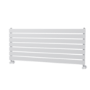 Riace White Flat Designer Radiator 490x1200mm Single Panel 2239 BTU