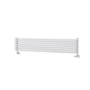 Ventura White Oval Unique Designer Radiator 245x1200mm Single Panel 1553 BTU
