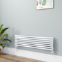 Ravello White Square Designer Radiator 315x1200mm Single Panel 1771 BTU