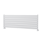 Riace White Flat Designer Radiator 490x1400mm Single Panel 2590 BTU