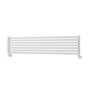 Ravello White Square Designer Radiator 315x1400mm Single Panel 2034 BTU