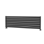 Riace Midnight Black Flat Designer Radiator 490x1600mm Single Panel 2952 BTU