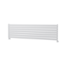 Riace White Flat Designer Radiator 490x1800mm Single Panel 3317 BTU