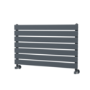 Riace Dark Grey Anthracite Flat Designer Radiator 490x800mm Single Panel 1546 BTU