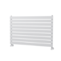 Riace White Flat Designer Radiator 630x1000mm Single Panel 2433 BTU