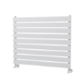 Riace White Flat Designer Radiator 630x800mm Single Panel 1990 BTU