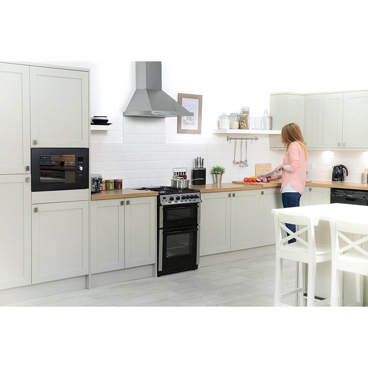 Russell Hobbs RHSCH601SS 60cm Wide Stainless Steel Chimney Cooker Hood
