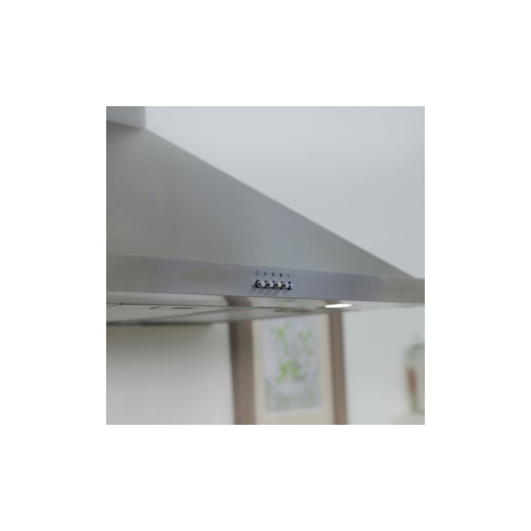 Russell Hobbs RHSCH901SS 90cm Wide Black Chimney Cooker Hood