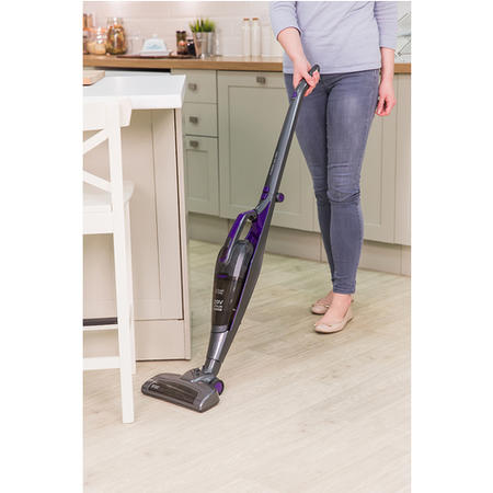 Russell Hobbs RHSV2901 29.6V Cordless Stick Vacuum Cleaner - Gunmetal Grey And Purple