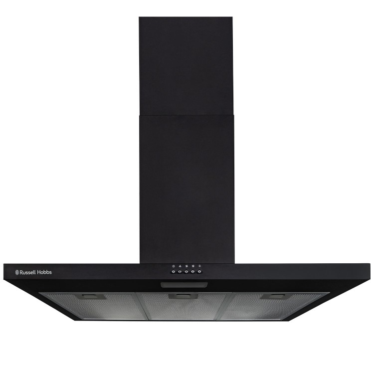 Russell Hobbs 90cm Chimney Cooker Hood - Black