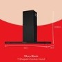 Russell Hobbs 90cm Chimney Cooker Hood - Black