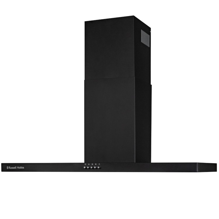 Russell Hobbs 90cm Chimney Cooker Hood - Black