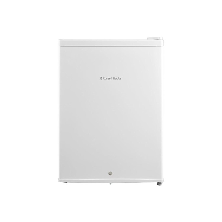 Refurbished Russell Hobbs RHTTF67W-LCK Freestanding 65 Litre Mini Fridge Cooler