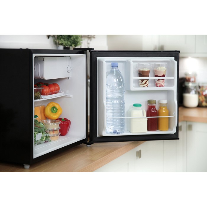 Russell Hobbs RHTTLF1B 47cm Wide Compact Table Top Fridge Black