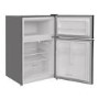 GRADE A2 - Russell Hobbs RHUCFF50SS Under Counter Top Mount Freestanding Fridge Freezer - Stainless Steel