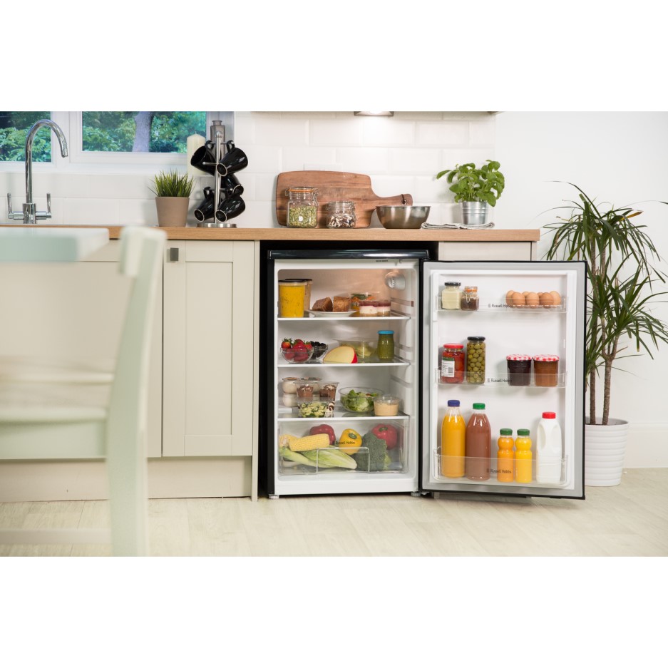 Russell Hobbs RHUCLF55BB 55cm Undercounter Larder Fridge Black