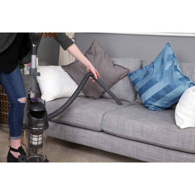 Russell Hobbs RHUV2004 Compact Cyclonic 2L Upright Vacuum Cleaner with Turbo Brush