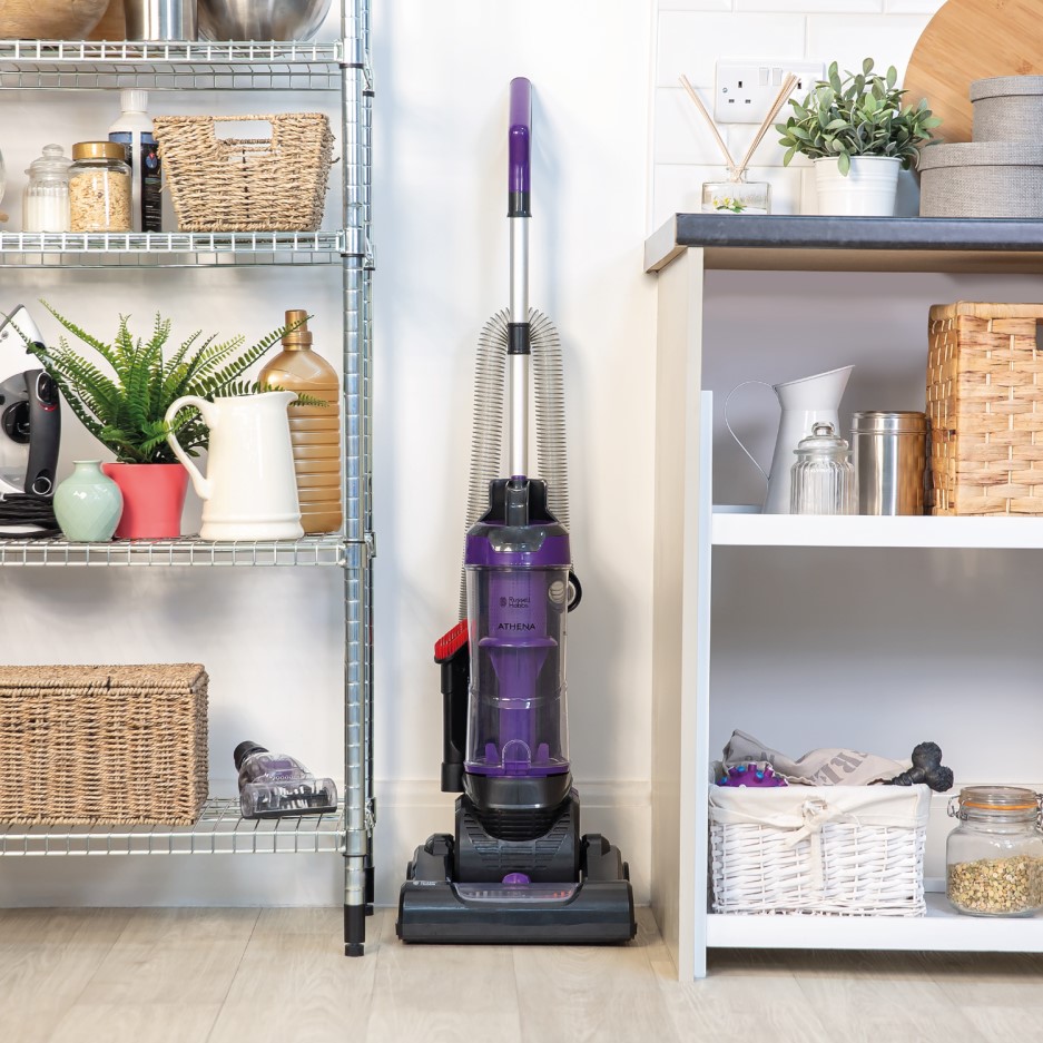 Russell Hobbs RHUV5501 2.5L Pets Upright Vacuum Cleaner Grey & Purple