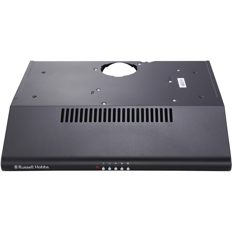 Russell Hobbs RHVSRCH602B 60cm Wide Steel Visor Cooker Hood - Black