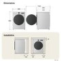 LG Series 2 9kg Heat Pump Tumble Dryer - Graphite
