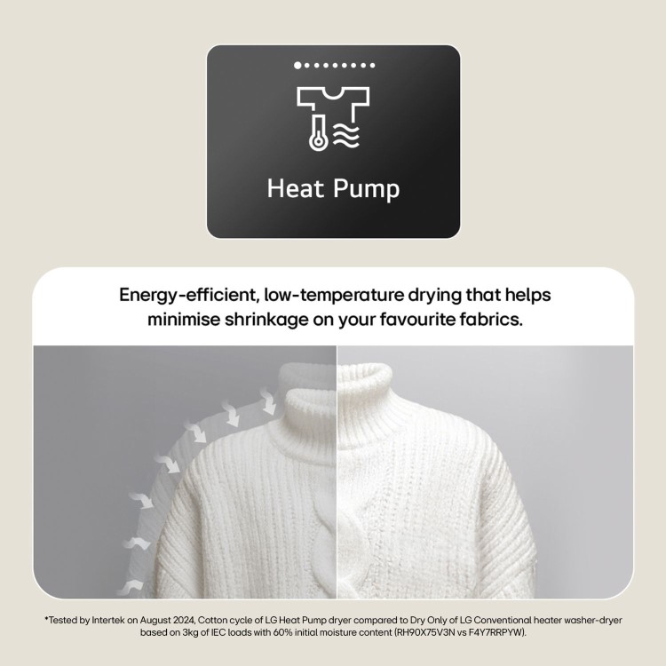 LG Series 2 9kg Heat Pump Tumble Dryer - Graphite