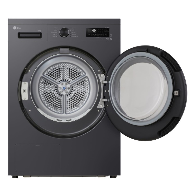 LG Series 2 9kg Heat Pump Tumble Dryer - Graphite