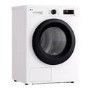 LG X10 Series ThinQ 9kg Heat Pump Tumble Dryer - White
