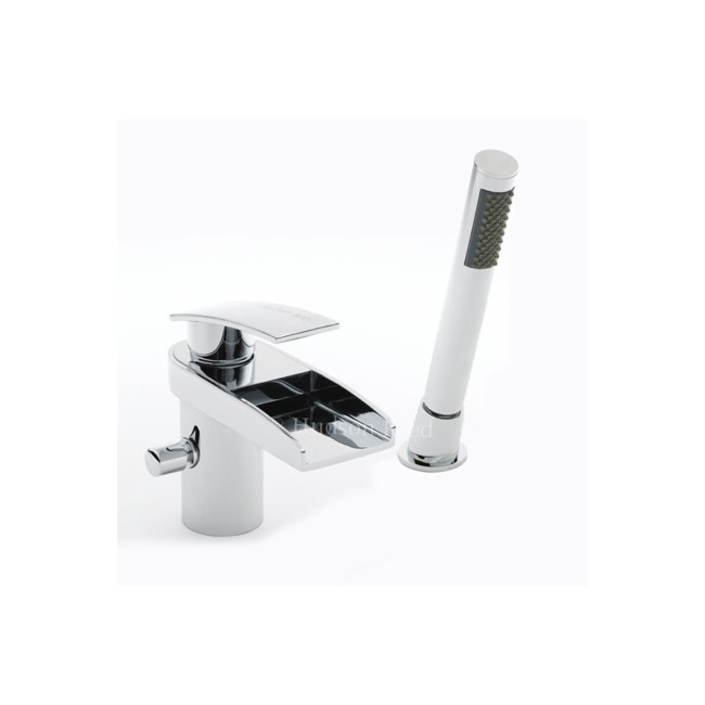 Hudson Reed Open Spout Shower Mixer Tap with Shower Kit