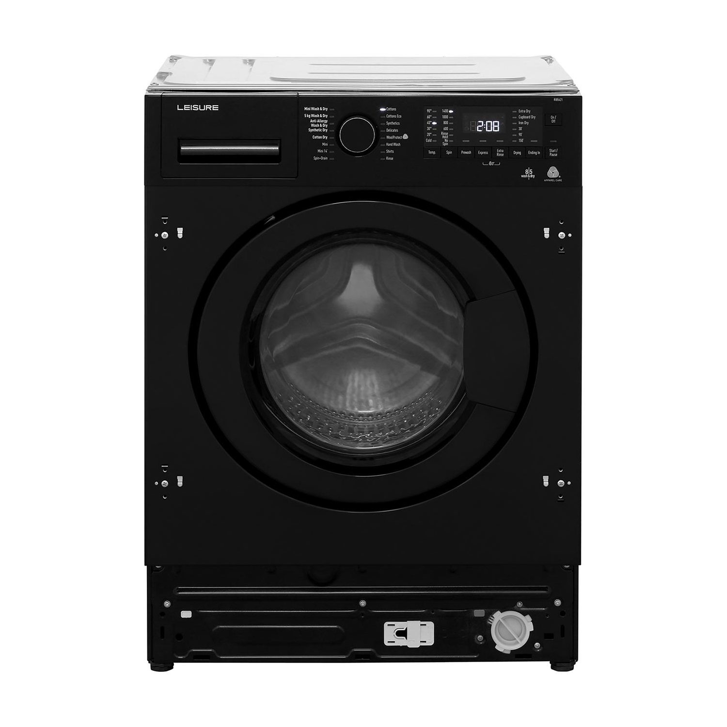 Leisure RI85421 8kg Wash 5kg Dry 1400rpm Integrated Washer Dryer