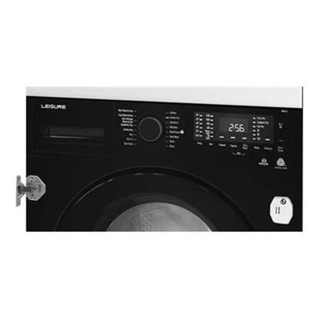 Leisure RI85421 8kg Wash 5kg Dry 1400rpm Integrated Washer Dryer - Black