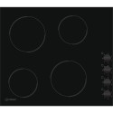 A1/RI860C Refurbished Indesit RI860C 58cm Rotary Control 4 Zone Ceramic Hob Black