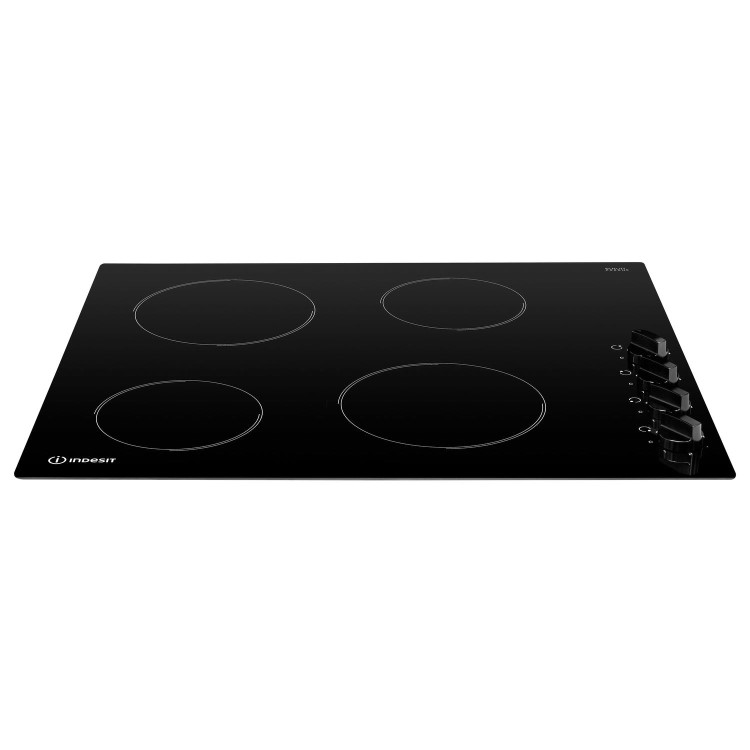Refurbished Indesit RI860C 58cm 4 Zone Knob Control Ceramic Hob