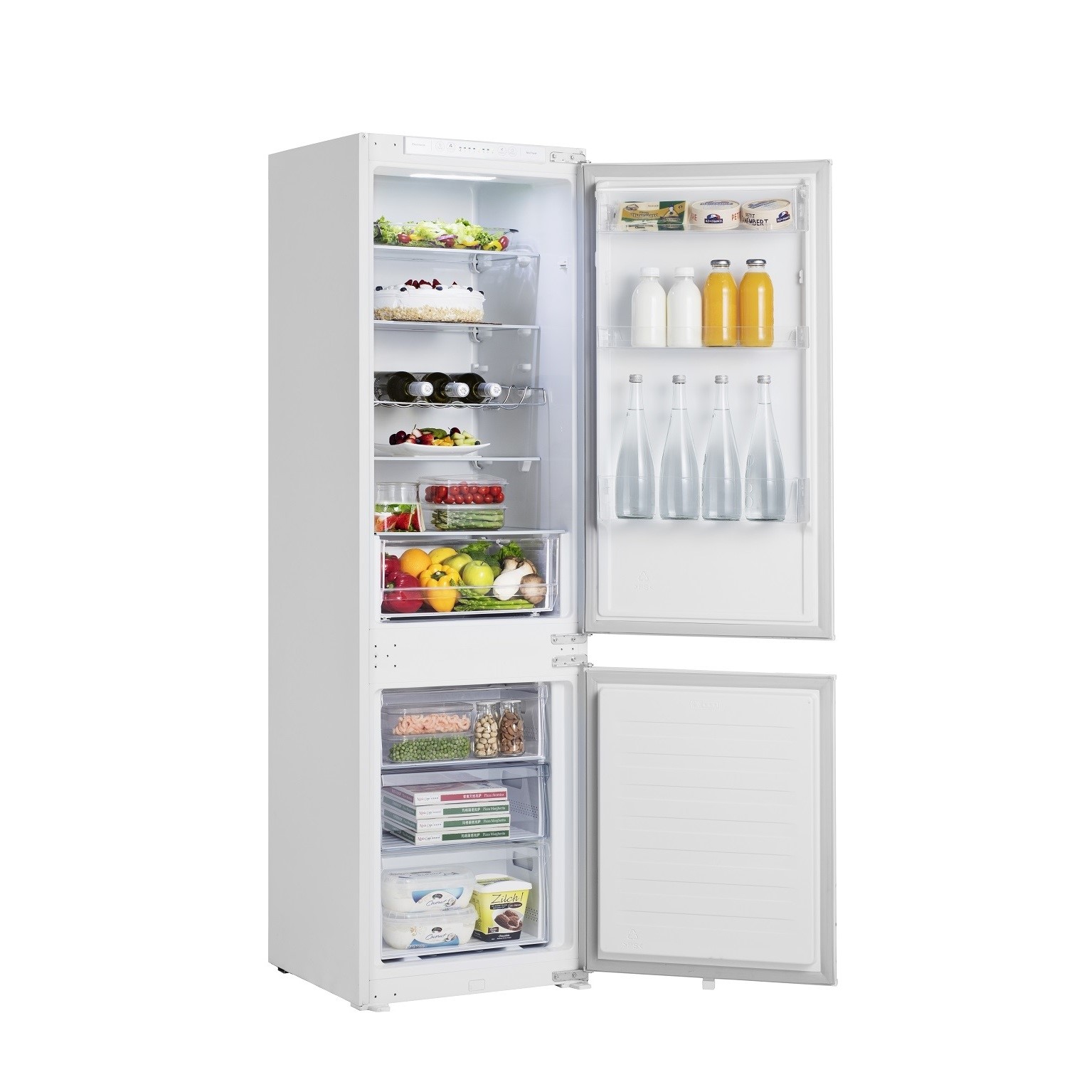 Hisense 246 Litre 70 30 Integrated Fridge Freezer RIB312F4AWE Hisense 246 Litre 70 30 Integrated Fridge Freezer RIB312F4AWE