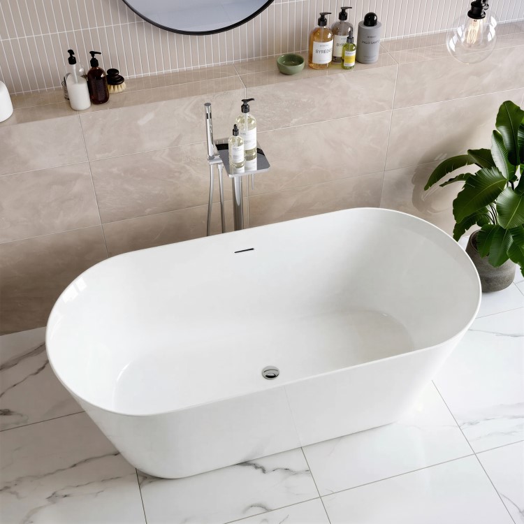 Freestanding Double Ended Bath 1500 x 750mm - Riley
