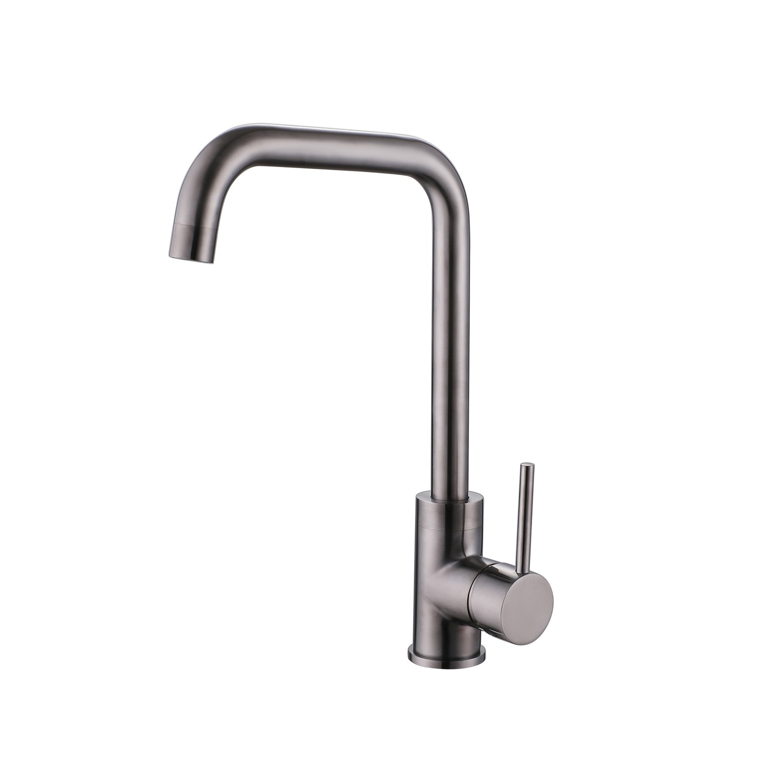 Reginox Grey Single Lever U-spout Kitchen Mixer Tap - Rion