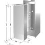 Nord Mende 300 Litre Tall In-column Built In Fridge