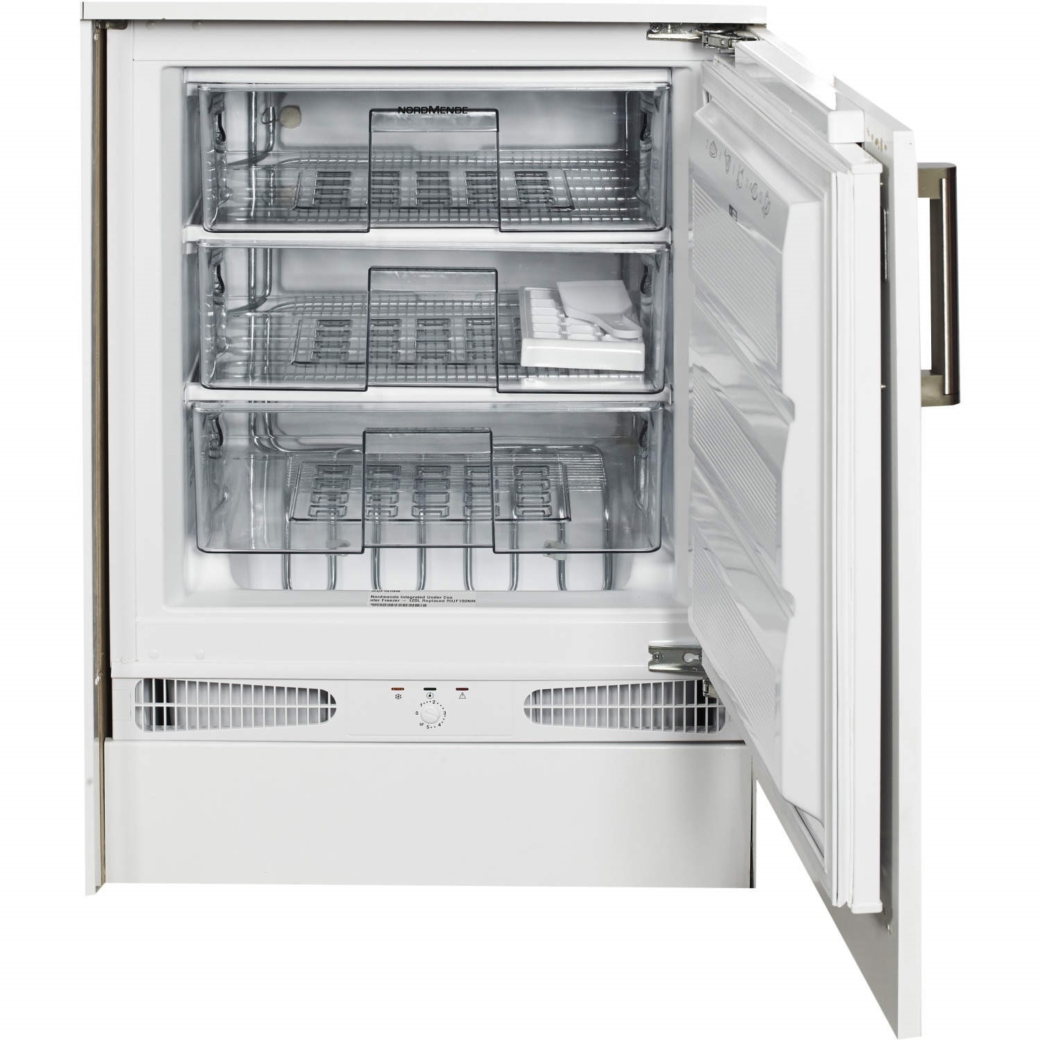 Refurbished NordMende RIUF101NMAPLUS Integrated 95 Litre Under Counter Freezer White