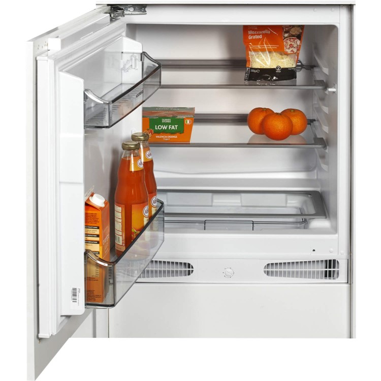 NordMende RIUL141INMAPLUS 60cm Wide Integrated Under Counter Larder Fridge - White