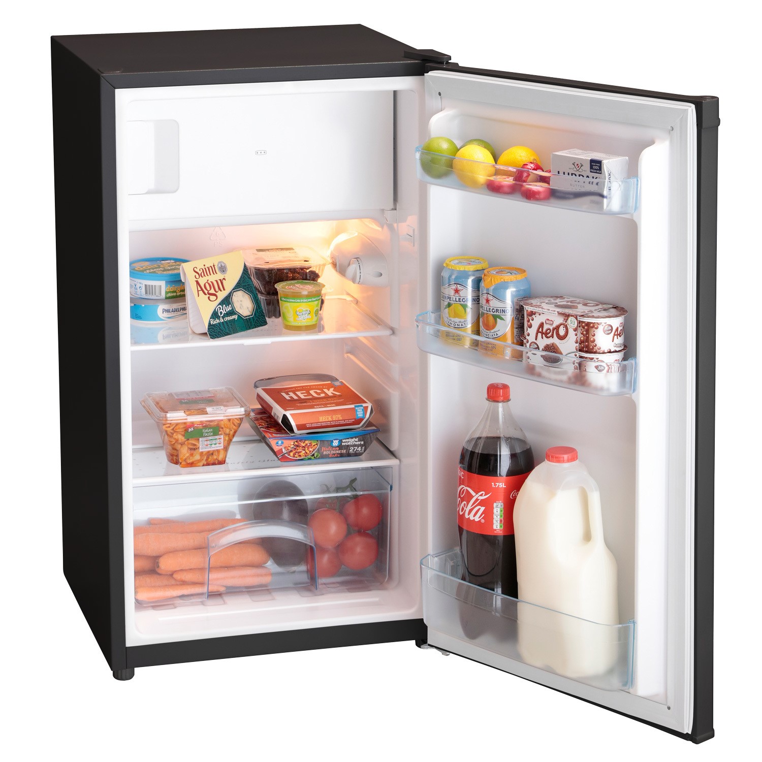 Ice King Under Counter Fridge With Ice Box Black RK100BKE Appliances